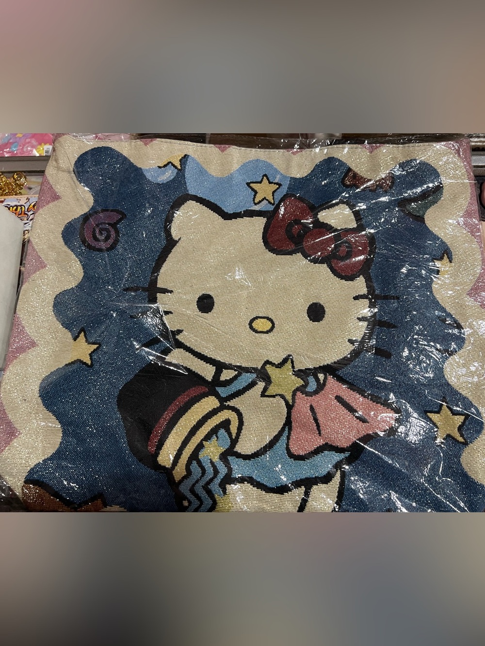 Hello kitty tote zipper bag